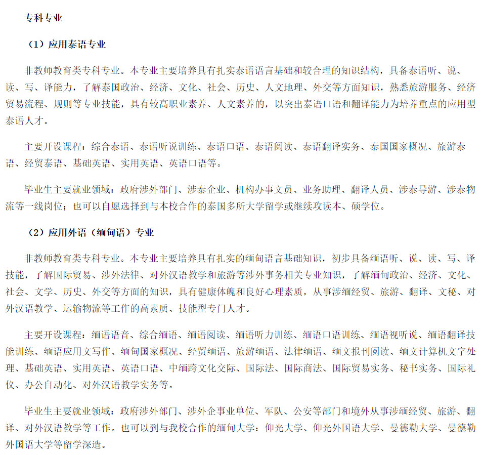 滇西科技師范學(xué)院2021年招生簡(jiǎn)章