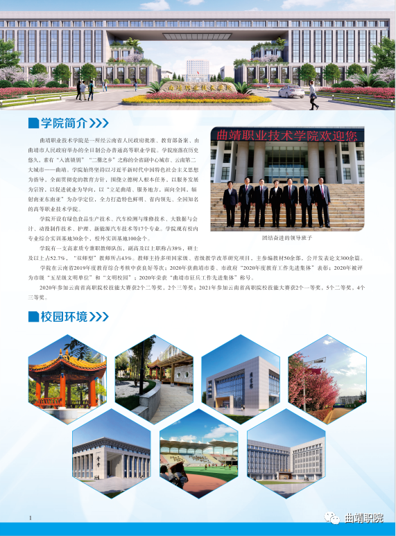 曲靖職業(yè)技術(shù)學(xué)院2021招生簡章