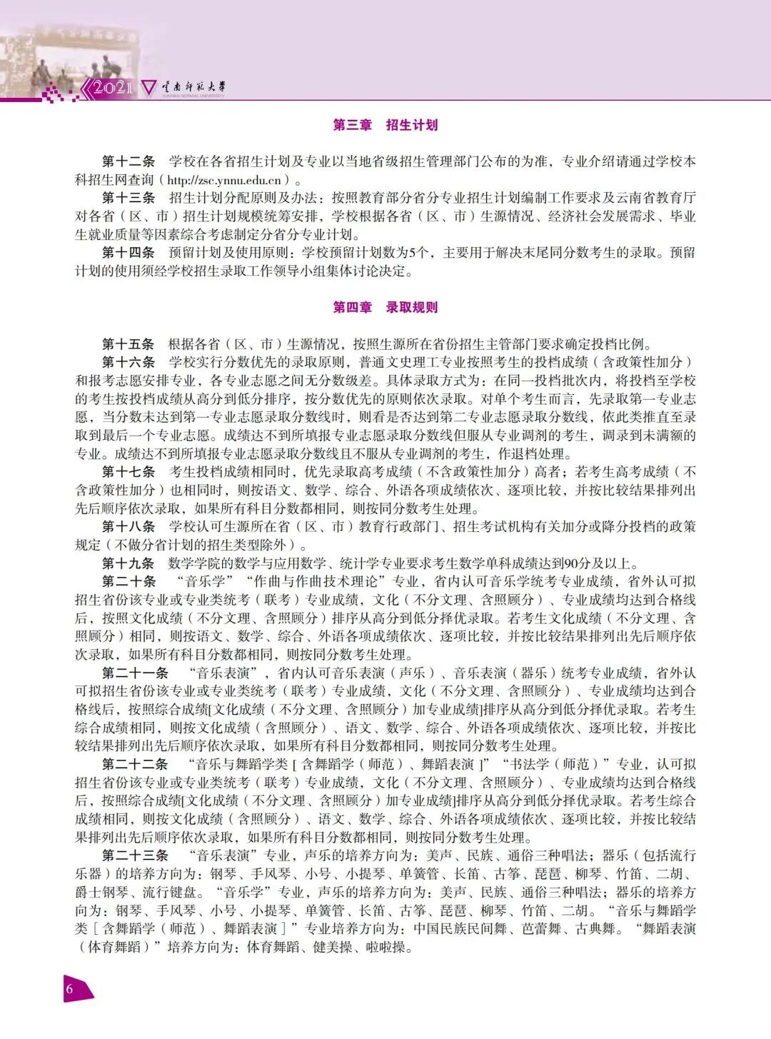 云南師范大學(xué)2021年報考指南