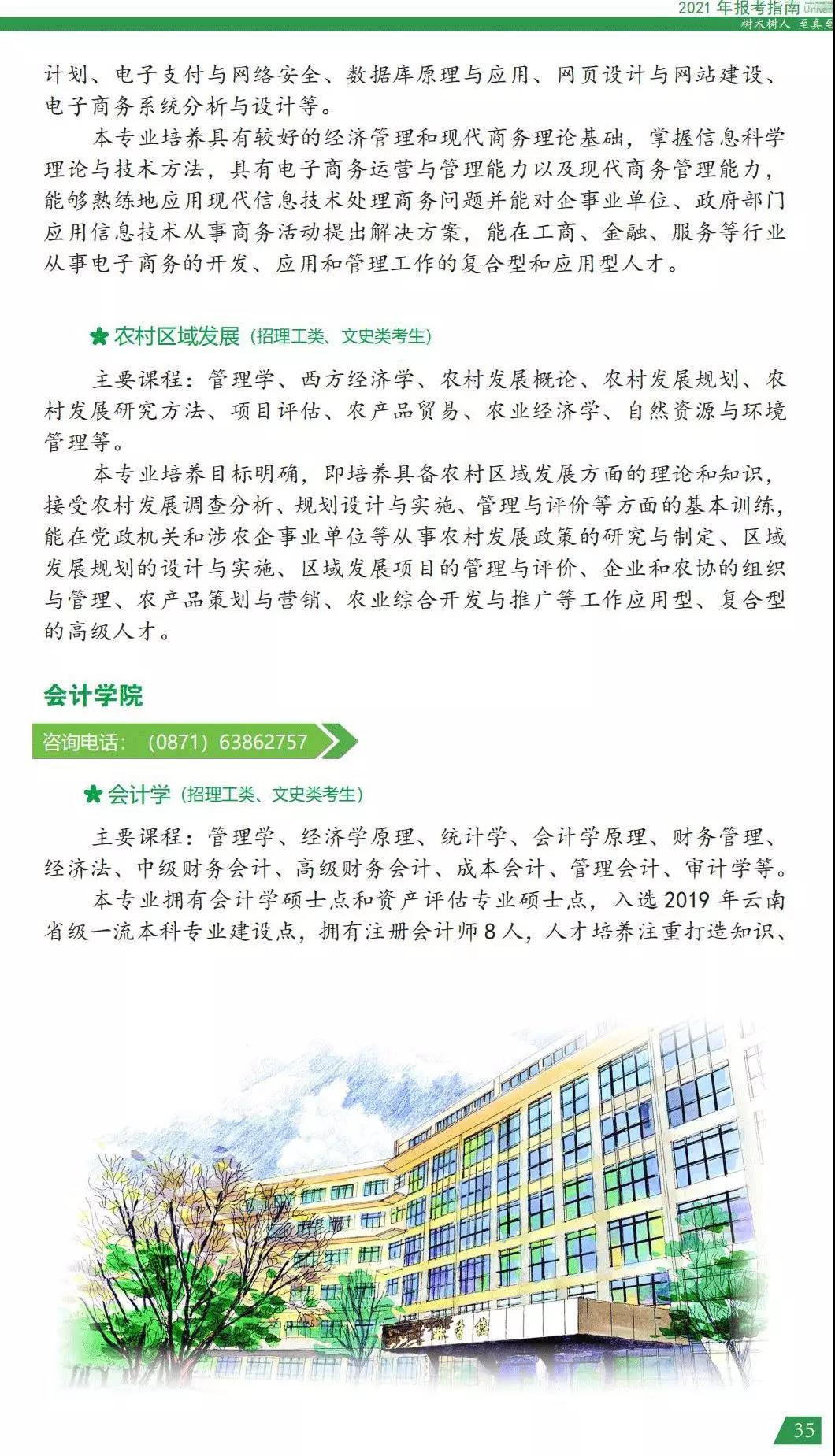 西南林業(yè)大學2021年報考指南