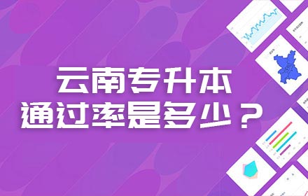云南專升本通過率是多少？