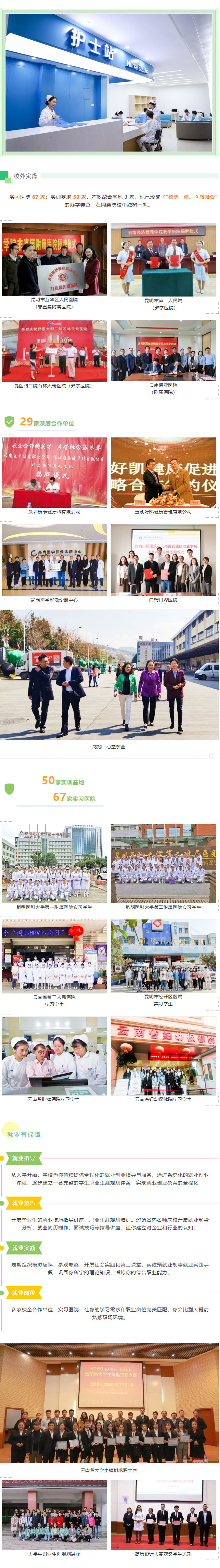 云南醫(yī)藥健康職業(yè)學院2021年招生簡章