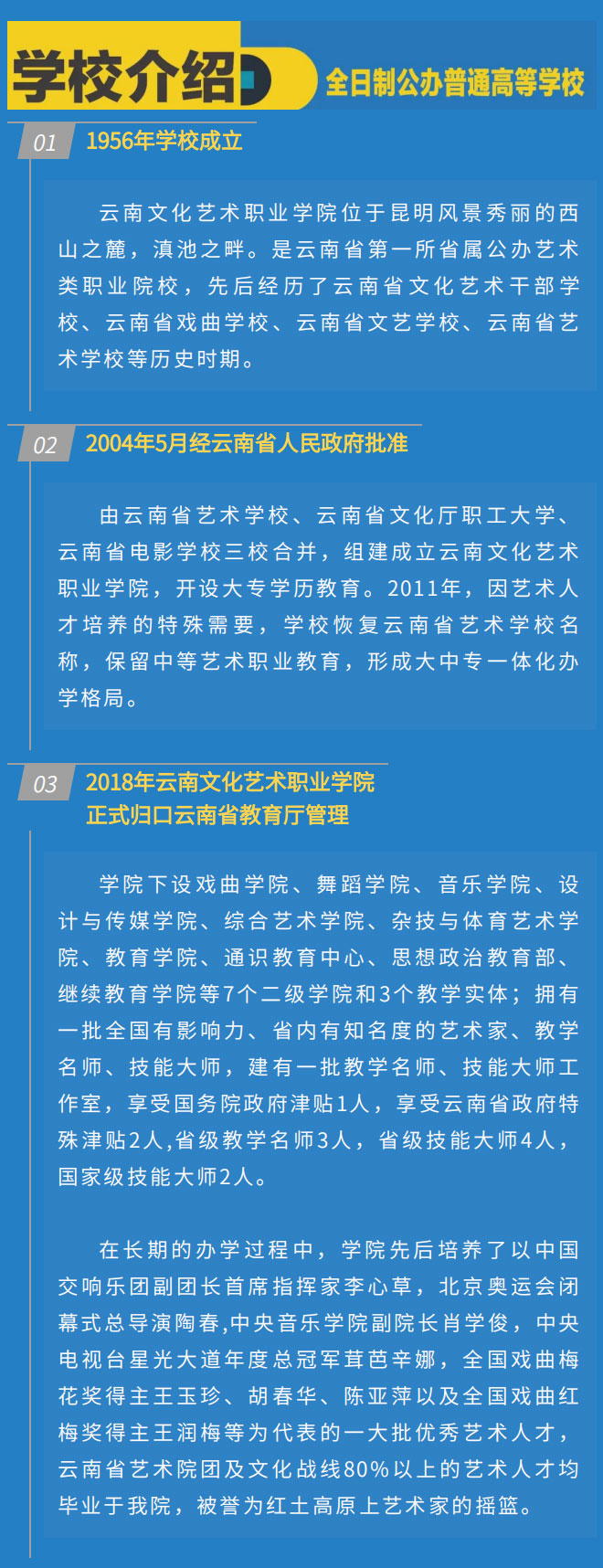 云南文化藝術(shù)職業(yè)學(xué)院2021年招生簡(jiǎn)章
