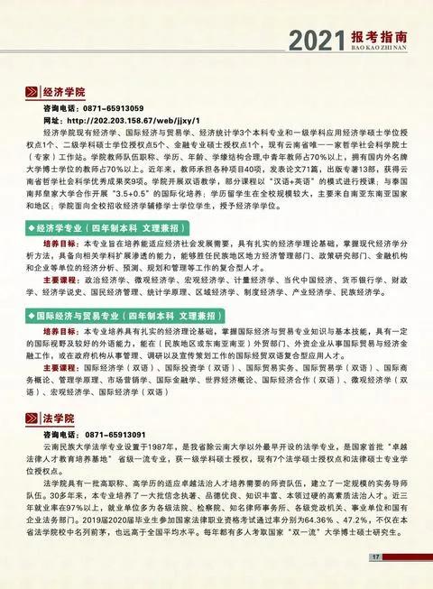 云南民族大學(xué)2021年報(bào)考指南