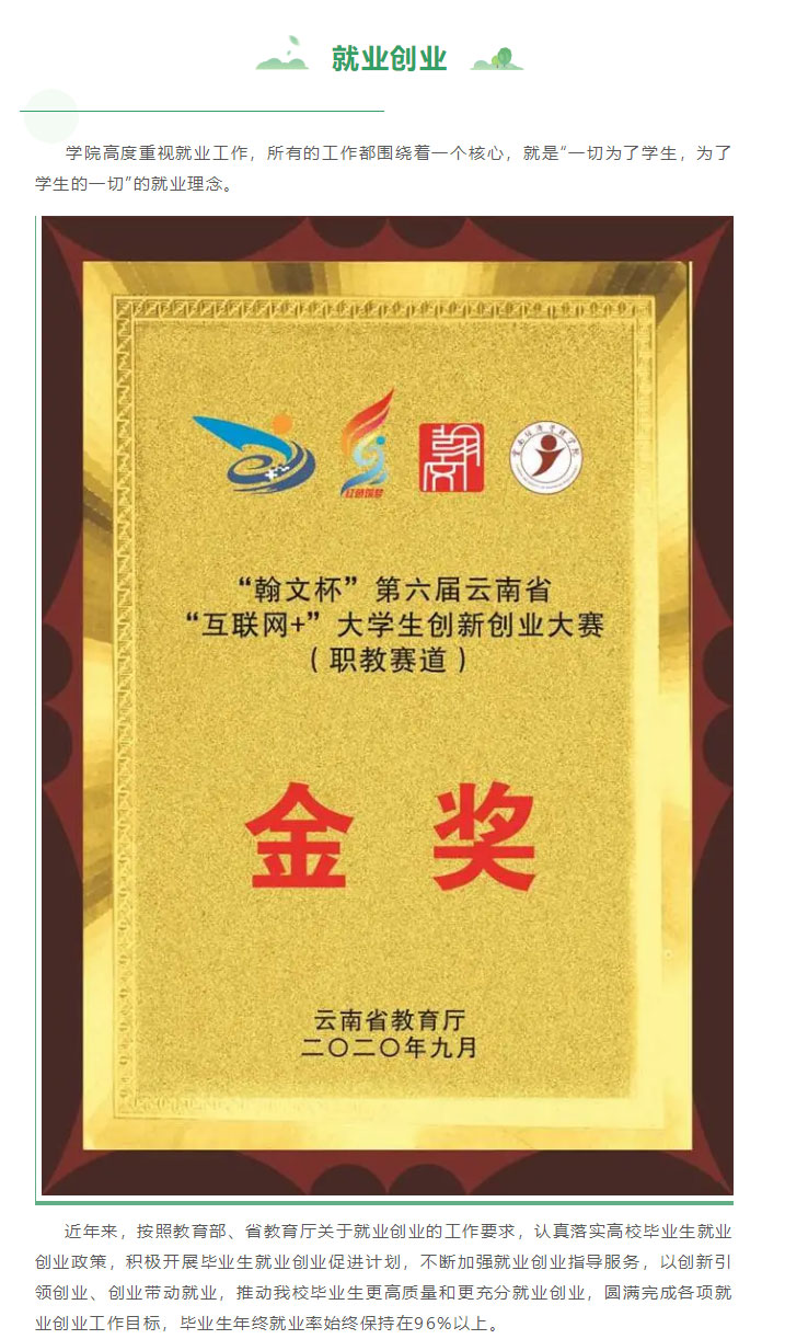 云南林業(yè)職業(yè)技術(shù)學(xué)院2021年招生簡(jiǎn)章
